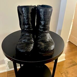 Ugg Black sequined boots